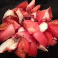 ストックポート's cooksnap of when they made 今が旬！トマトとタコのマリネ.