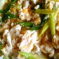 crystaI's cooksnap of when they made たまご丼.