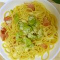 こけよ's cooksnap of when they made 空豆のパスタ.