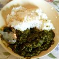 ぺろてん's cooksnap of when they made ほうれん草のカレー☆パラクチキンカレー.