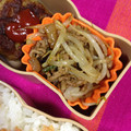 マルルル's cooksnap of when they made もやしとひき肉そぼろ炒め.