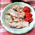 ♡kenjun♡'s cooksnap of when they made さっぱり水菜とレタスの豚肉巻き.