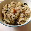 ふ〜あちゃん's cooksnap of when they made カップスープde簡単✿わかめご飯✿.