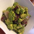 ルナＰボール's cooksnap of when they made マグロとアボカドのお丼.
