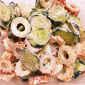 aimama035's cooksnap of when they made 簡単♪きゅうりと竹輪のマヨ和え☆.