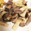 Yukiyasumm's cooksnap of when they made 砂肝とエリンギのレモン炒め.