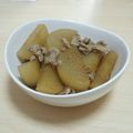 yanono's cooksnap of when they made 定番！豚肉と大根の煮物.