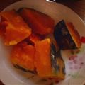 yukaaa0716's cooksnap of when they made シリコンスチーマーで南瓜の塩バター蒸し.