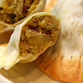 piyo_piyo's cooksnap of when they made ■チキンとサツマイモのサモサ風■.