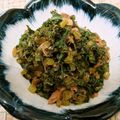 人魚のパン屋さん's cooksnap of when they made 大根の葉っぱの炒め煮.