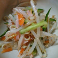 ごはん好きパンも好き's cooksnap of when they made 簡単★きゅうりともやしの中華和え.