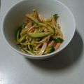 キュアモ's cooksnap of when they made もやしのハムきゅうりサラダ.