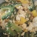 おっちょこめぐ's cooksnap of when they made 苦くない自慢 ゴーヤチャンプルー.