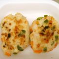 おぐもぐもぐ's cooksnap of when they made 手作り離乳食＊鶏肉ハンバーグ.