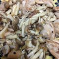 ７３５ママ's cooksnap of when they made 糖質オフ☆きのこのネギ塩チキン.