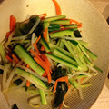 respi0408's cooksnap of when they made 簡単！きゅうりともやしのナムル.