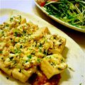 くまさき's cooksnap of when they made トマトソースで厚揚げのベーコンチーズ焼き.