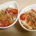 さくらちょことまと's cooksnap of when they made ダイエットにお豆腐のバジルトマトサラダ♪.