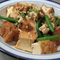 ちーはる's cooksnap of when they made 厚揚げと小松菜の炒め物.