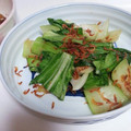 りゅうたろママ's cooksnap of when they made ちんげん菜と小えびの挽き肉炒め.