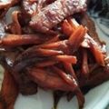 みっくママ's cooksnap of when they made 人参とさつま揚げの味噌炒め.