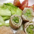huto☆'s cooksnap of when they made グリーンアスパラの春キャベツ＆豚バラ巻き.