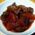 けんちゃんひろちゃん's cooksnap of when they made 牛すじ大根☆圧力鍋使用.