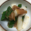 ゆかてぃ〜's cooksnap of when they made オクラと長芋の梅肉和え.