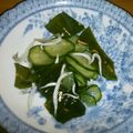 白いぐれーぷ's cooksnap of when they made 【男前レシピ】きゅうりとわかめの酢の物.