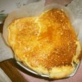 白いぐれーぷ's cooksnap of when they made 簡単★オレンジのチーズケーキ.