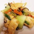 nagonagoya's cooksnap of when they made 鶏むね肉とチンゲン菜の塩昆布炒め.