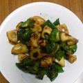 カルバンク's cooksnap of when they made 簡単10分以内♪竹輪とピーマン煮.