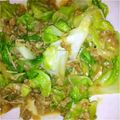 ★うめり★'s cooksnap of when they made ☆★キャベツと挽き肉の甘辛味噌炒め★☆.