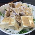 ☆峻希☆'s cooksnap of when they made 簡単♪水菜と豆腐と新玉ねぎのサラダ.