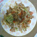 こんぴらうどん's cooksnap of when they made 春ｷｬﾍﾞﾂと厚揚げみそ炒め.