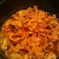 ひなこなーず's cooksnap of when they made 男子ごはん　肉うどん(豚肉で).
