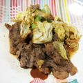 まなみ518's cooksnap of when they made 牛肉とキャベツのちゃちゃっと煮.