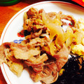ゆきじり's cooksnap of when they made 豚細切れ肉で簡単生姜焼き(人•ᴗ•♡).