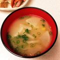 アオキユズ's cooksnap of when they made お味噌汁ちょこっとアレンジ♪コーン入り♪.