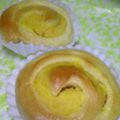 やのめがね's cooksnap of when they made 秋～！サツマイモのうずまきパン♪.