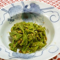 Haru Haru's cooksnap of when they made 春が旬★うどの芽のゴマ和え.