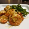 ぴのとみーみ's cooksnap of when they made お弁当にも大人気✿海老マヨカレー炒め.