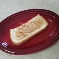 サーフブレイド's cooksnap of when they made はちみつきなこトースト.