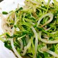のりみん子's cooksnap of when they made モヤシと豆苗のナムル.