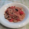オレンジリング's cooksnap of when they made 椎茸×ベーコン×プチトマトのバタポン炒め.