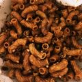 ナツレシピ's cooksnap of when they made お手軽おやつ♪マカロニ黒糖かりんとう.