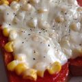 野球っ子's cooksnap of when they made コーンたっぷりチーズトースト.