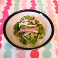 龍青空ママ's cooksnap of when they made かにかまときゅうりの酢の物.