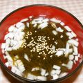 Satoco❋'s cooksnap of when they made はなまる✿クイックもずく酢ープ.