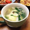 YUKIKI☆'s cooksnap of when they made ニラとしめじと卵のスープ.